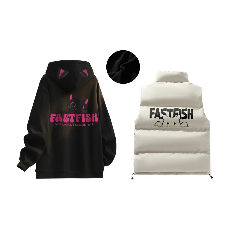 FASTFISH Sweatshirt Sets Unisex-29