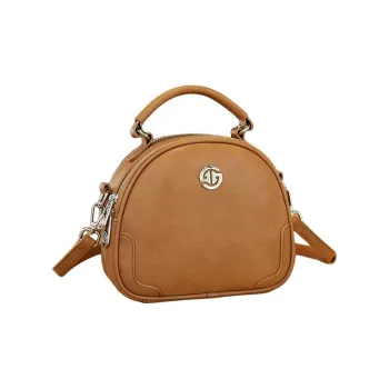 GELANDAI Cow Leather Handbag Regular Women's Multicolor
