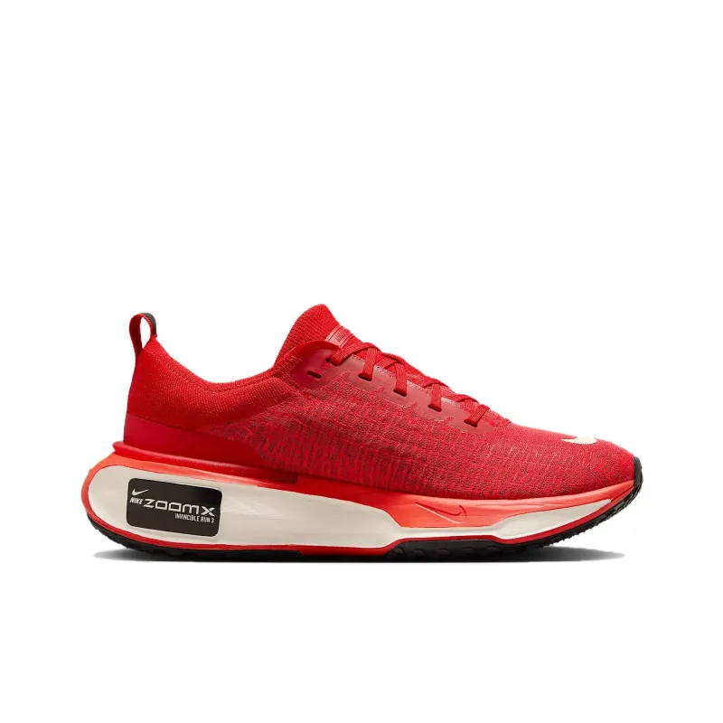 Nike Invincible 3 Cushioning Slip Resistant Low Top Casual Running Shoes Men's Red-1