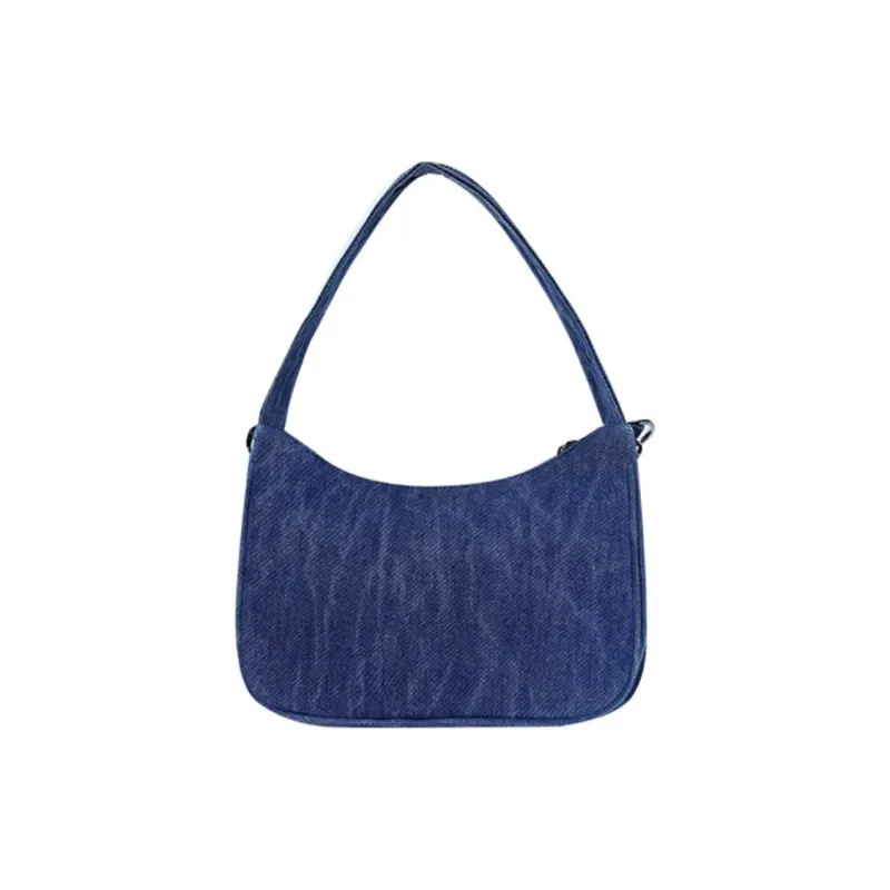 LOLA DESIGN Denim Shoulder Bag Handbags Regular Women's Denim Blue-2