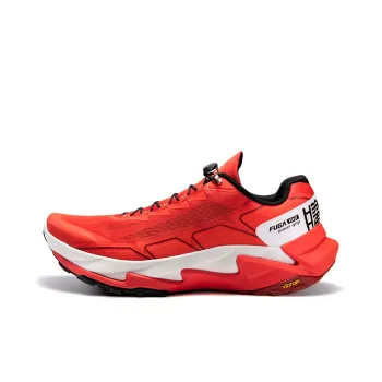 KAILAS FUGA YAO Outdoor Anti Twist Carbon Core Cushioning Slip Resistant Trail Running Hiking Shoes, Tomato Red