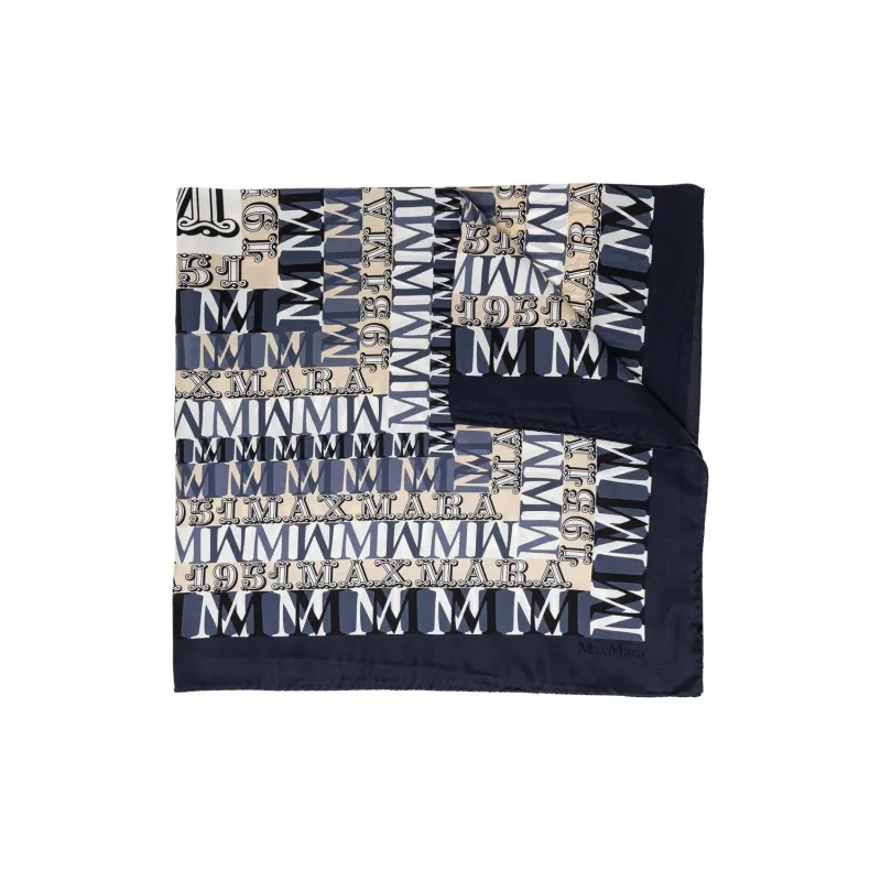 'S MAX MARA All Over Printed Scarf-0