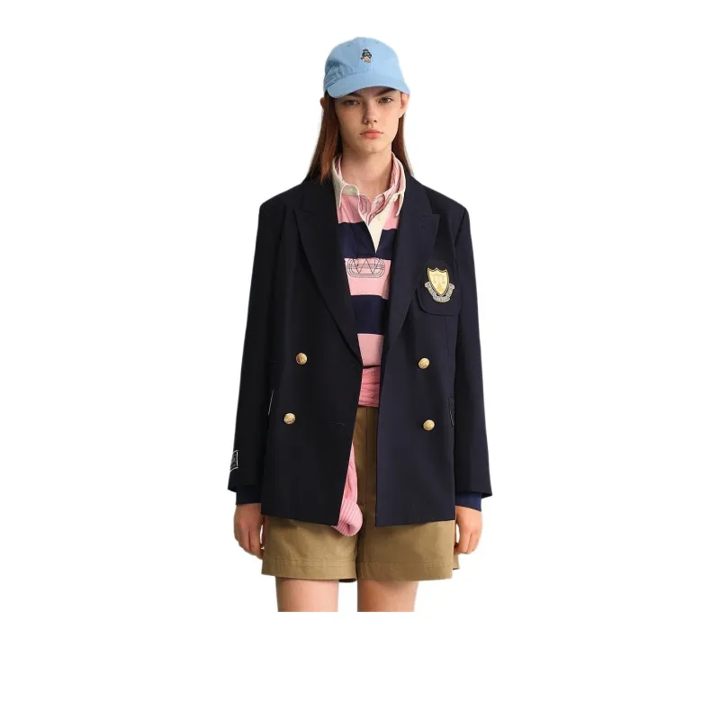 Teenie Weenie Business Suit Women's Navy Blue-1