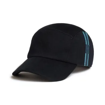 HERMES Cashmere Baseball Caps Men's Marine Blue