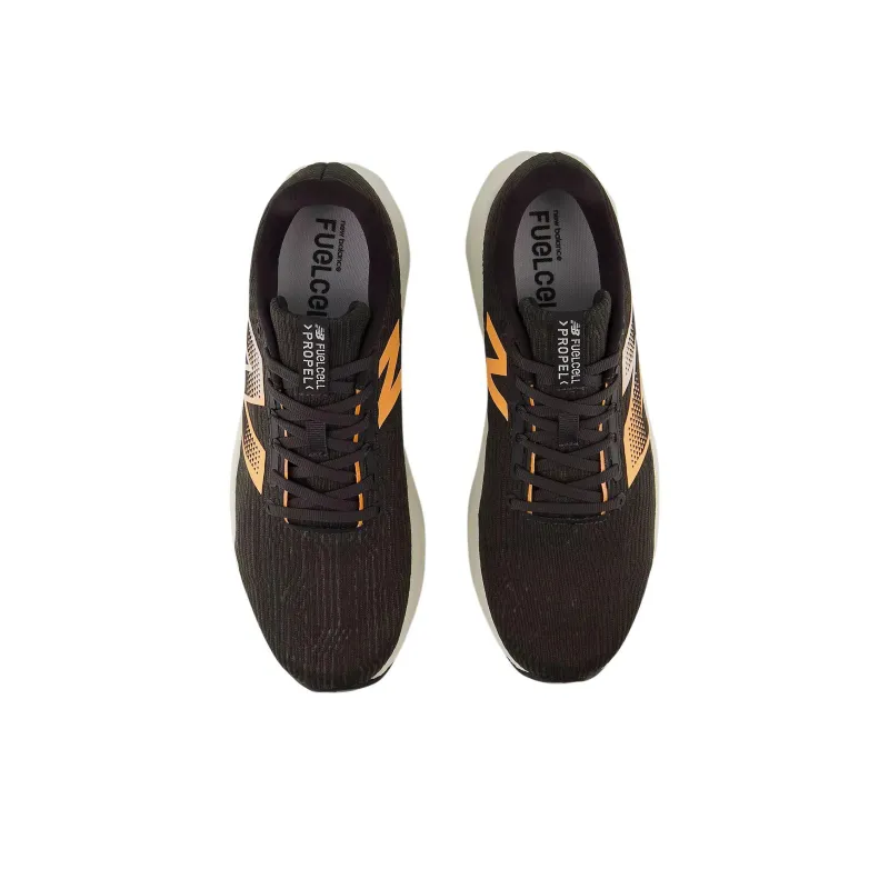 New Balance FuelCell Propel V5 Black Hot Mango Black Cement-1