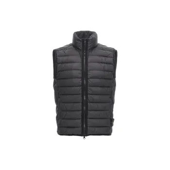 STONE ISLAND Compass Patch High Neck Padded Gilet