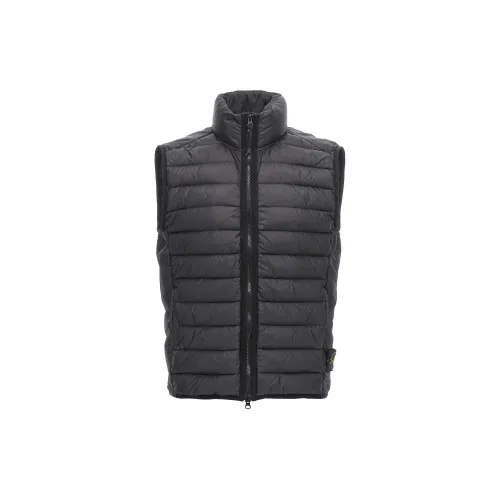 STONE ISLAND Compass Patch High Neck Padded Gilet