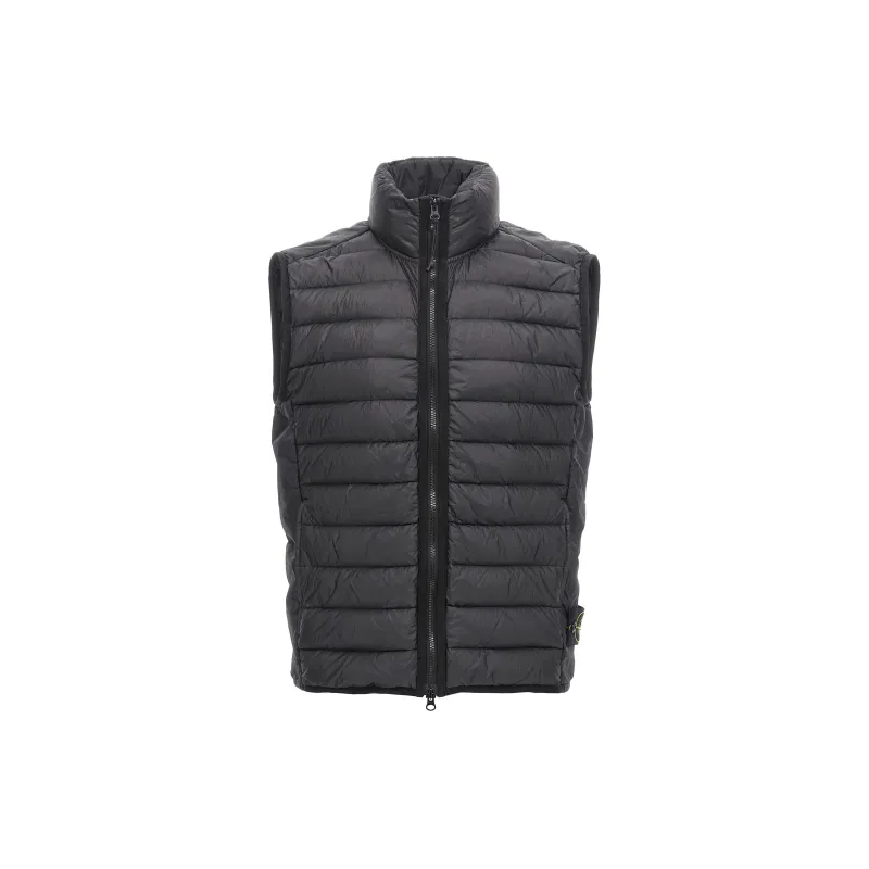 STONE ISLAND Compass Patch High Neck Padded Gilet-0