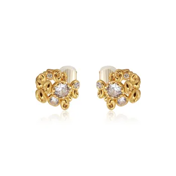 BOONEE ALUS Alloy/Silver Plated/Gold Plated Clip On Earrings Women's
