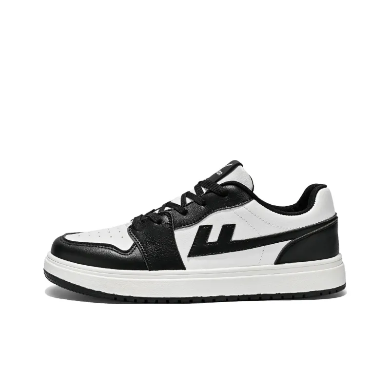 Warrior Durable Lightweight Coverage Low Top Skateboard Shoes Unisex White Black-0