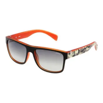 Sting Injection Molded Square Sunglasses Men's Black