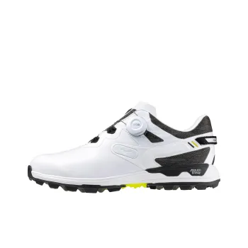 Mizuno Cushioning Wear Resistant Low Top Golf Shoes Men's White