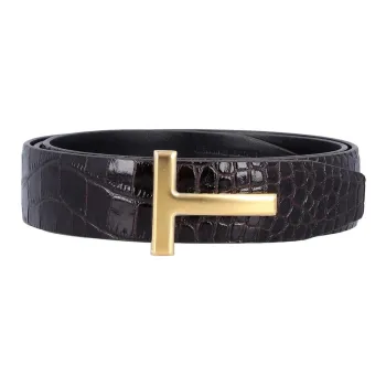 TOM FORD T Buckle Reversible Belt