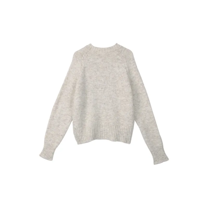 TOUCH Sweater Women's Oat Beige-1