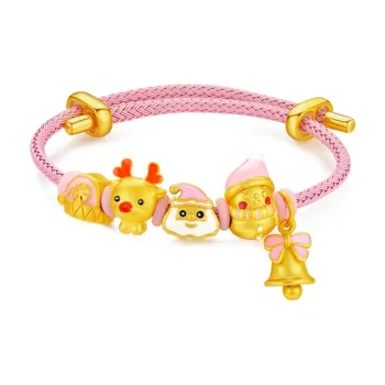 QIANCHANG Gold Bracelet Women's