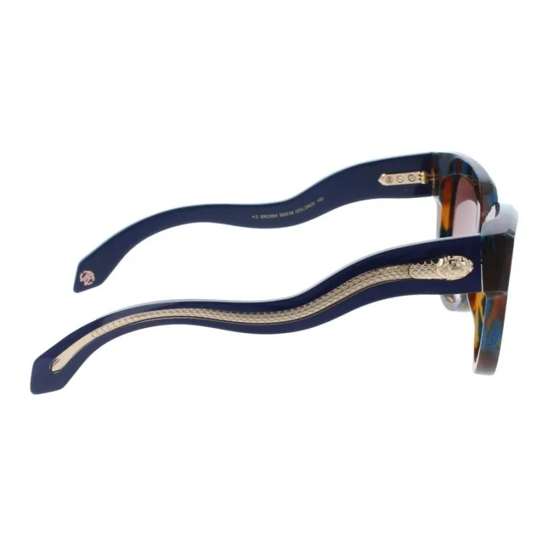 Roberto Cavalli Acetate Cat Eye Sunglasses Women's Blue-3