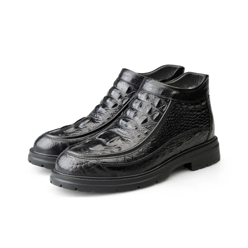 BECK Ankle Boots Men Black-2