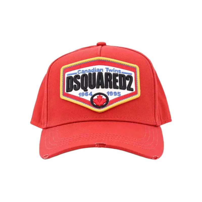 DSQUARED 2 Logo Patch Baseball Cap-1