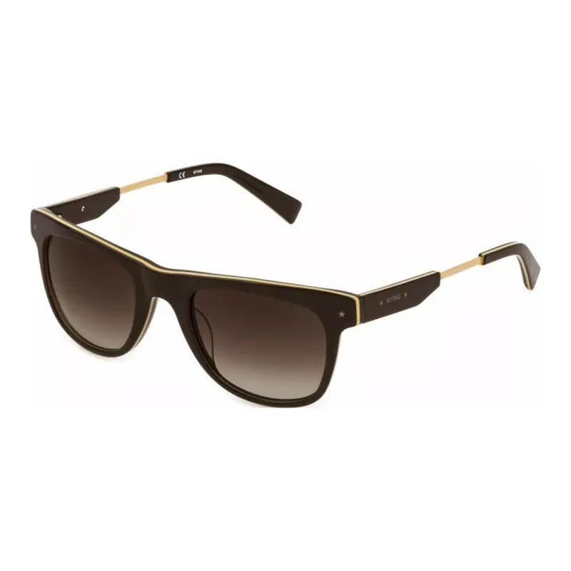 Sting Square Sunglasses Men's Black-0