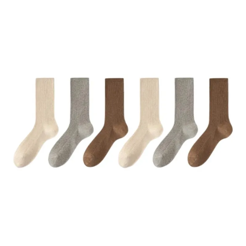 MADALLO Mid Calf Socks Women's Combo Set-2