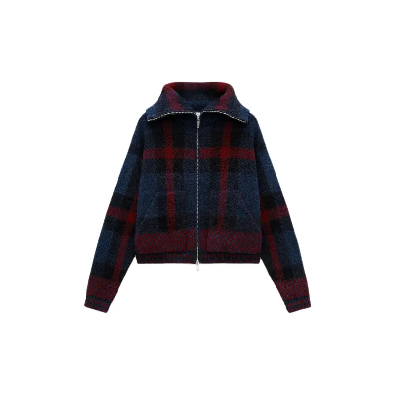 ZARA Jackets Coats Women's Blue-1