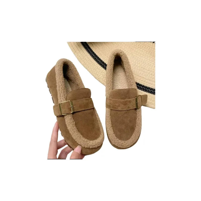 Yamada Hyakuju Home Slippers Coffee, Khaki-2