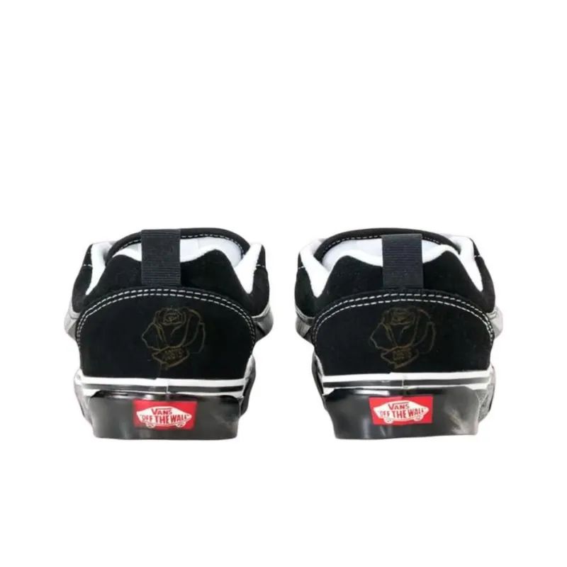 COSTS x Vans Knu Skool Anti Slip Wear Resistant Low Top Skateboard Shoes Unisex Black-5