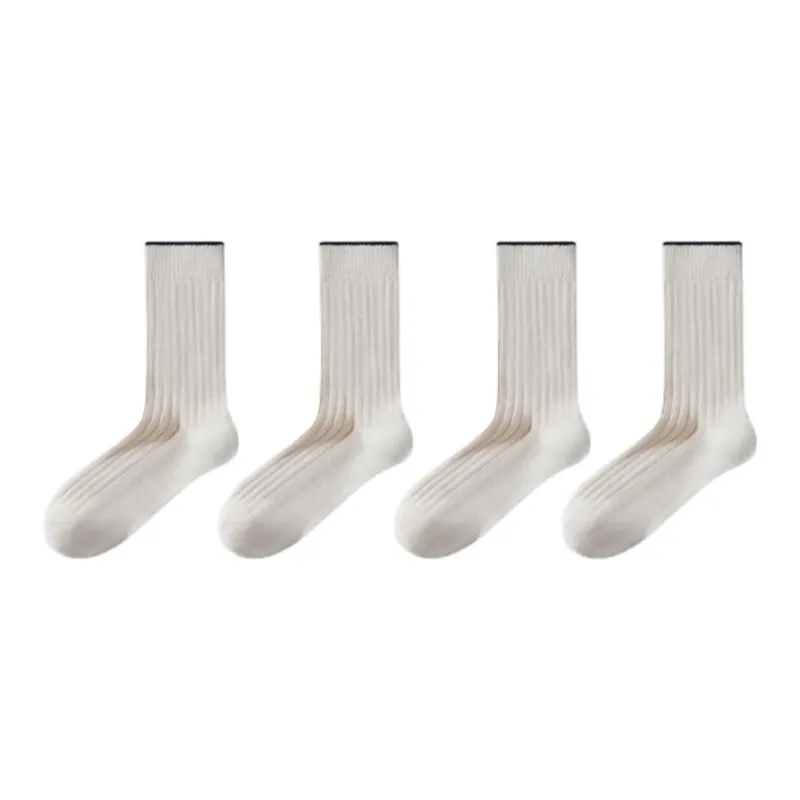MADALLO Mid Calf Socks Women's 4 Pack-1