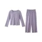 Loose Fit | with Pads-Grass Purple