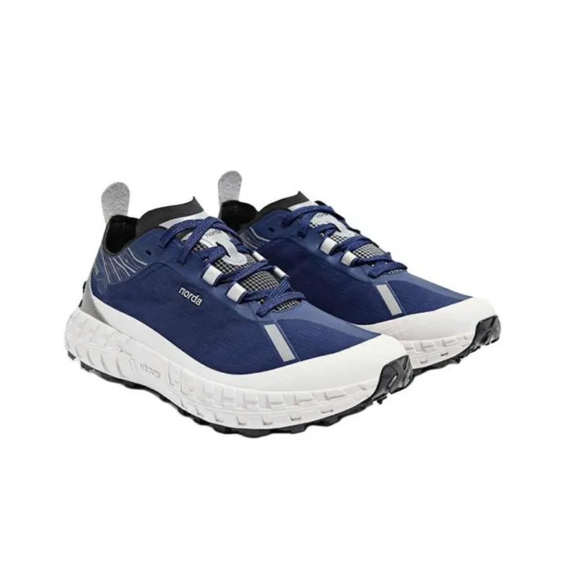 NORDA 001 Abrasion Resistant Breathable Low Top Trail Running Shoes Men's Blue-3