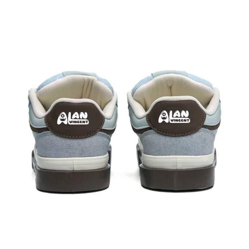 Alan Vincent Cushioning Wear-Resistant Low-Top Skateboard Shoes Women's-6