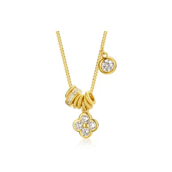 Trpopo 925 Sterling Silver Luxe Advanced Sensual Fashion Zodiac Year Snake Year Collarbone Chain Women's