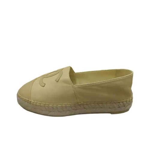 CHANEL 22P Espadrilles Women's Yellow