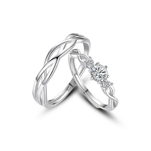 MOVER S925 Silver Rings Womens