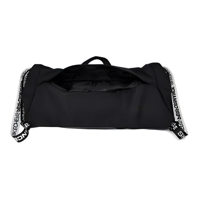 Skechers Fabric Portable Travel Bag Regular Unisex Carbon Black-3