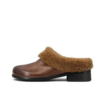 ZSBELLA Abrasion Resistant Slip Resistant Wrap toe Slippers Women's
