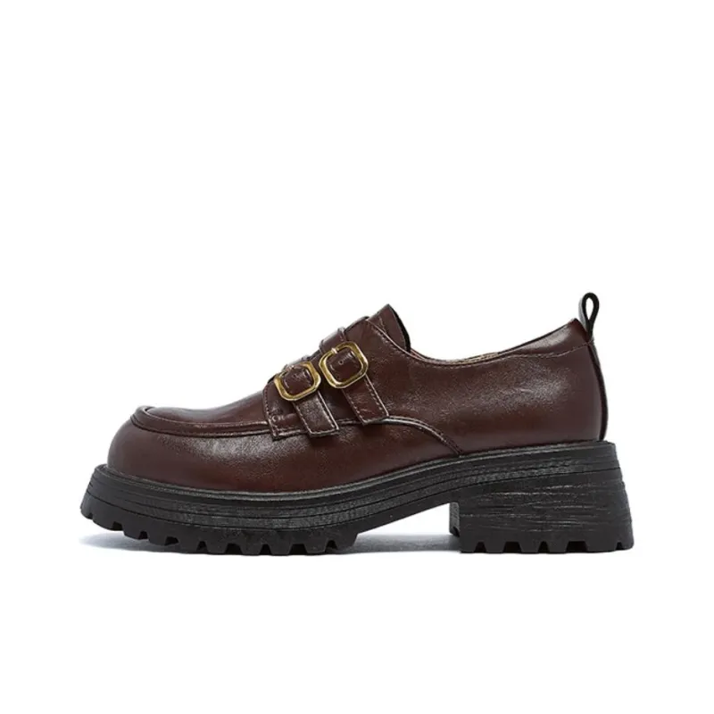 AGSDON Loafers Women's Black/Brown-7