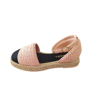 CHANEL 22A Early Autumn Espadrilles Women's Pink