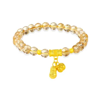 Zheng Tai Fook Gold Bracelet Unisex