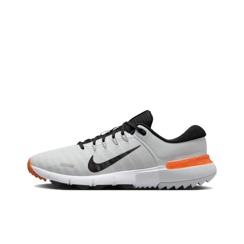 Nike Free Golf Cushioning Wear Resistant Low Top Golf Shoes Men's White-0