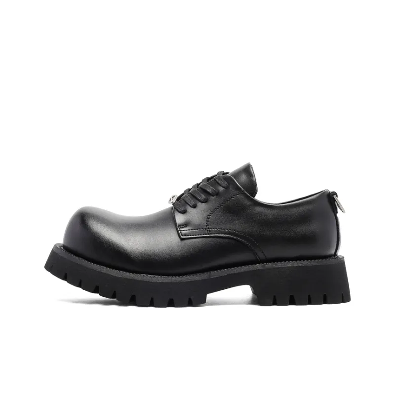 Chi Wolf Height Increasing Low Top Casual Shoes Men's Black-0