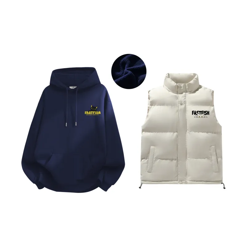 FASTFISH Sweatshirt Sets Unisex-4