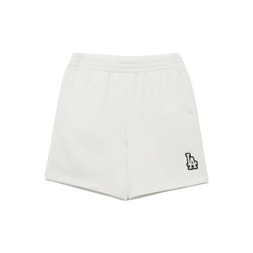 MLB Base Logo Casual Shorts Unisex White