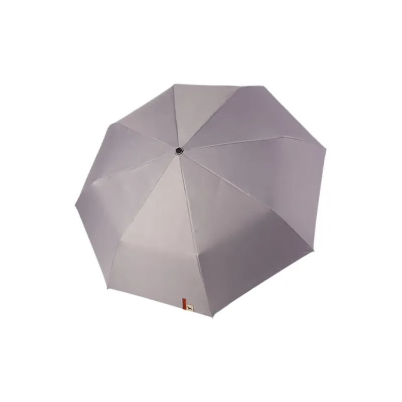 RABBITUU High Value Portable Manual Umbrella Sun Umbrella Foldable Solid Color Dual Use For Sunny And Rainy Days-14