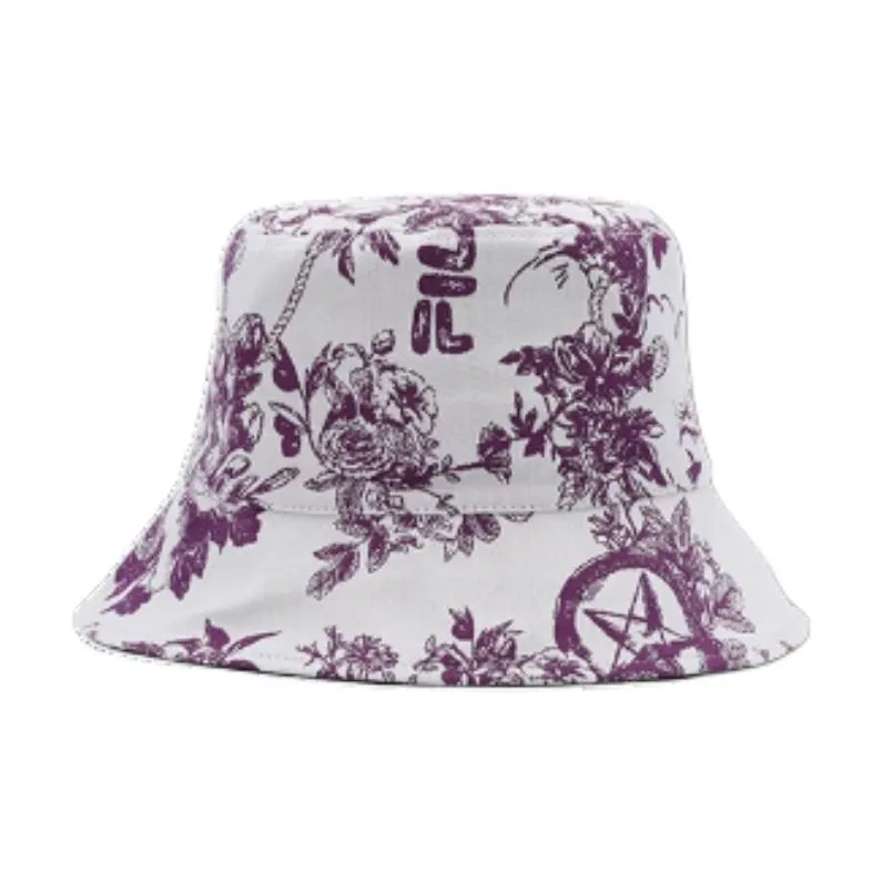 FILA   Bucket Hats Women's Light Beige White-1