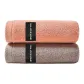 2 Pack (Orange Red Towel *1, Light Coffee Towel *1)
