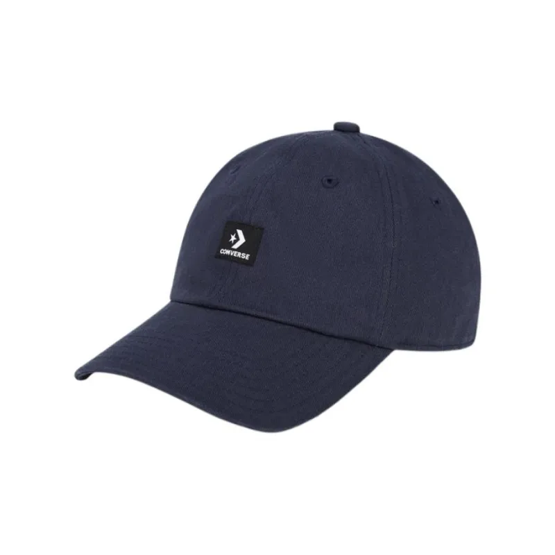 Converse Cotton Baseball Caps Unisex Marine Blue-0