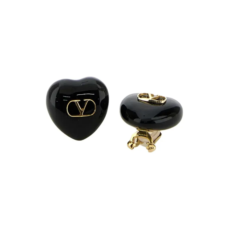 Valentino Coeur Royal VLogo Signature Earrings-1