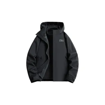 Feiyue Water Resistant Windproof Warm Water Repellent Windbreaker Jacket Unisex
