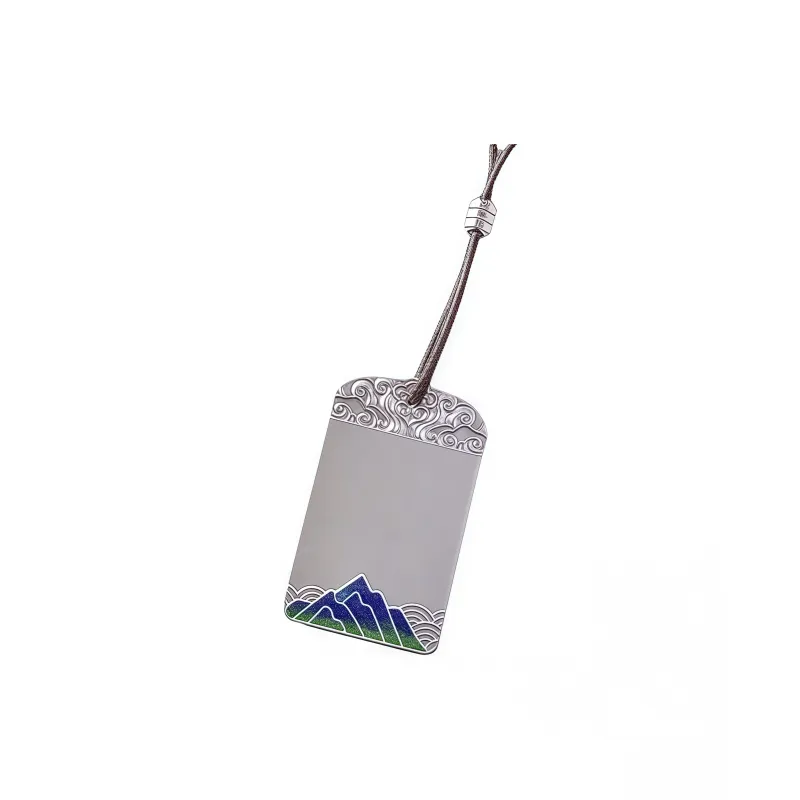 BKBU 999 Fine Silver Sterling Silver Pendant Unisex-0